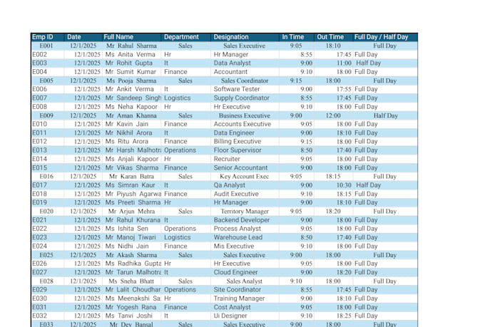 professionally do your excel tasks like data entry cleaning ,formula ,lookup etc